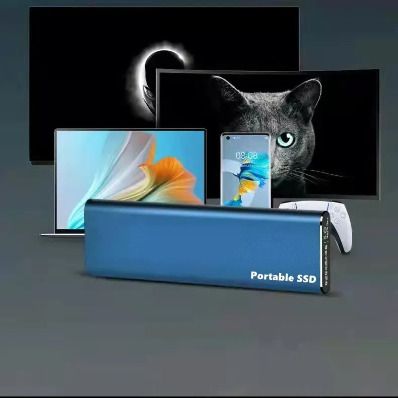 External SSD - Portable - 4TB - External Hard Drive - External Solid State Drive-Hallo Susanne