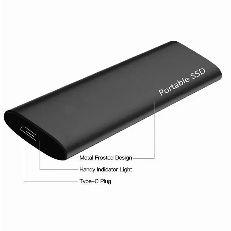 External SSD - Portable - 4TB - External Hard Drive - External Solid State Drive-Hallo Susanne