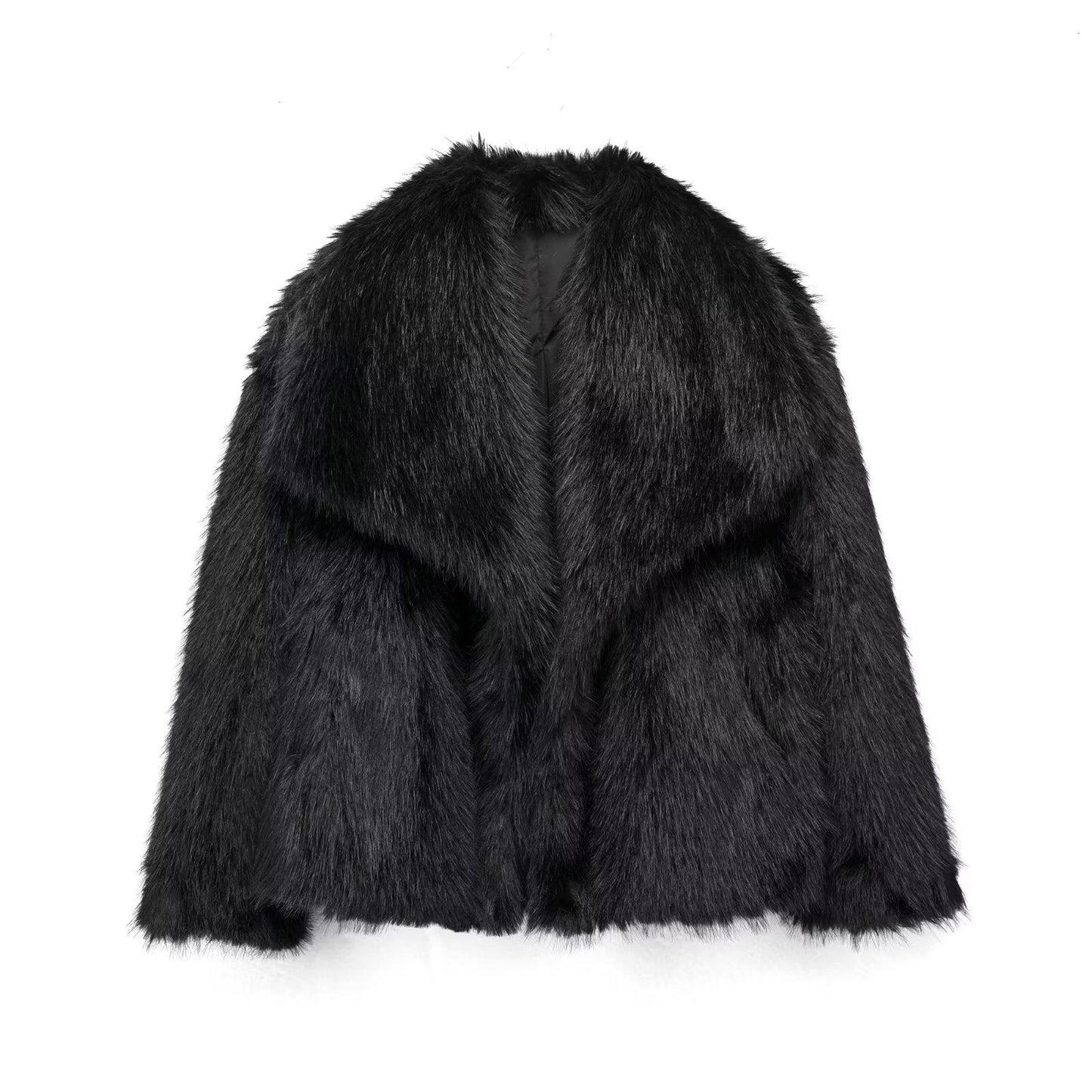 Faux Fur Jas - Kort - Flurry - Synthetische Bontjas - Fluffy Jas Dames-Hallo Susanne