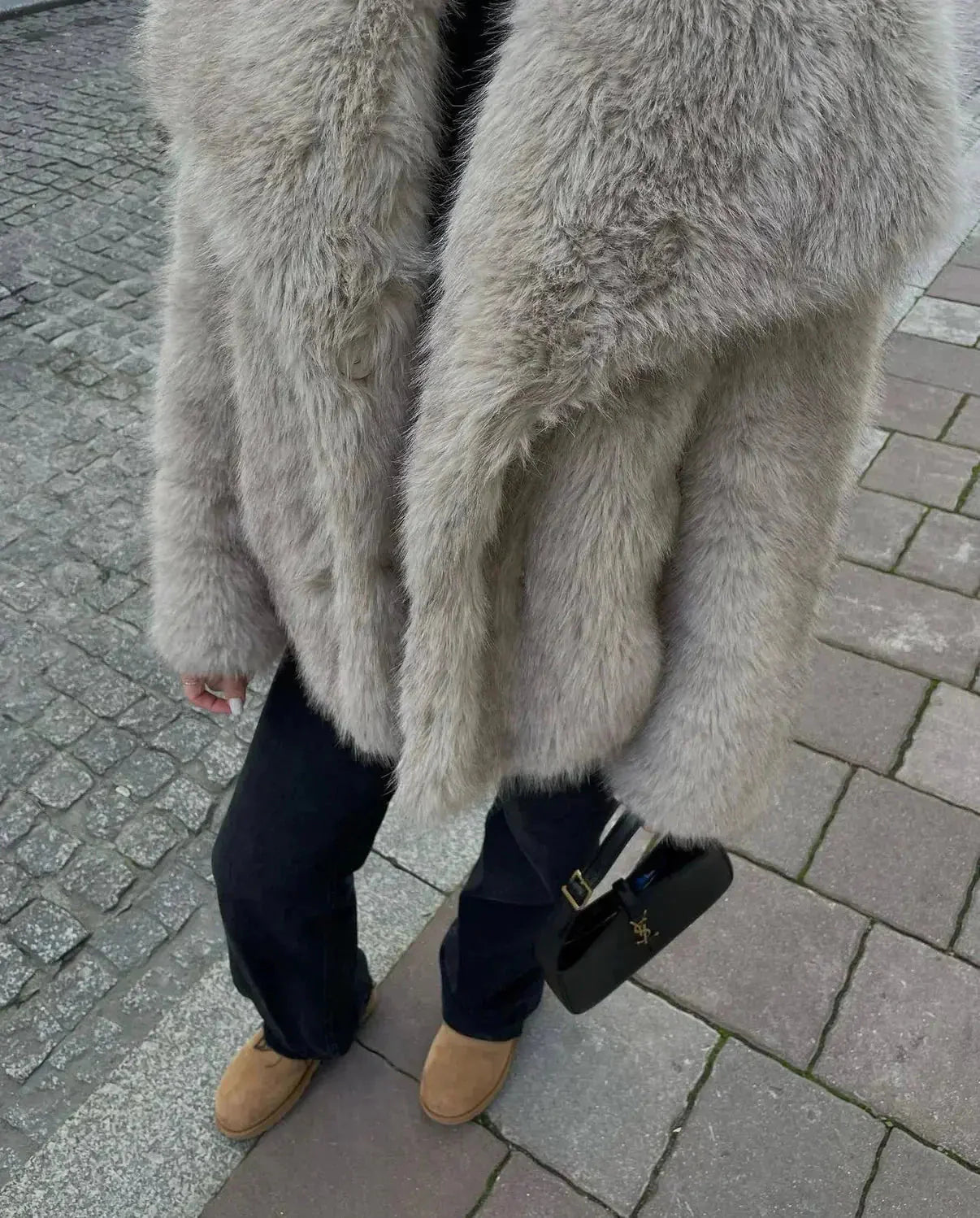 Faux Fur Jas - Kort - Flurry - Synthetische Bontjas - Fluffy Jas Dames-Hallo Susanne