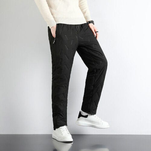 Fleece Gevoerde Broek - Trekkoord - Gewatteerd - Winterbroek - Herenbroek-Hallo Susanne