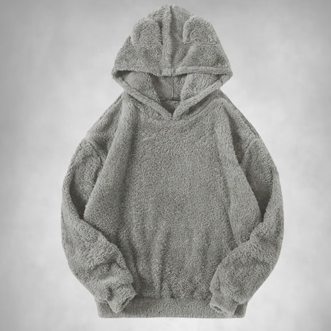 Fleece Hoodie - Berenoor - Warm - Pullover Hoodie - Dames Hoodie-Hallo Susanne