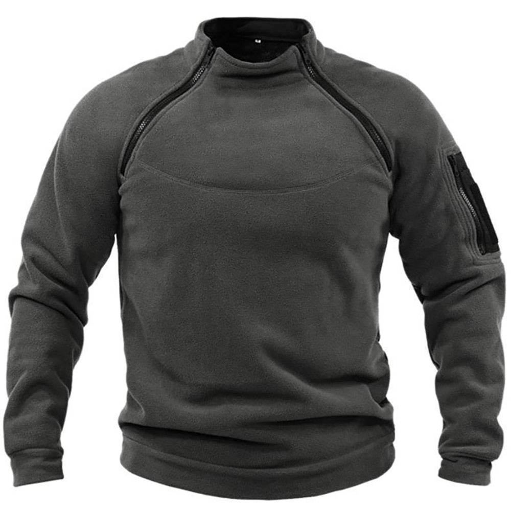 Fleece Trui | Warm | Half Rits | Outdoor Fleece | Heren Fleece-Hallo Susanne