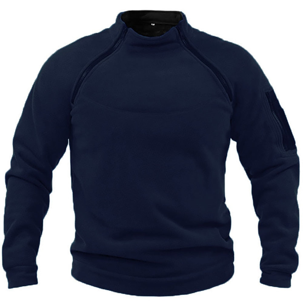 Fleece Trui | Warm | Half Rits | Outdoor Fleece | Heren Fleece-Hallo Susanne