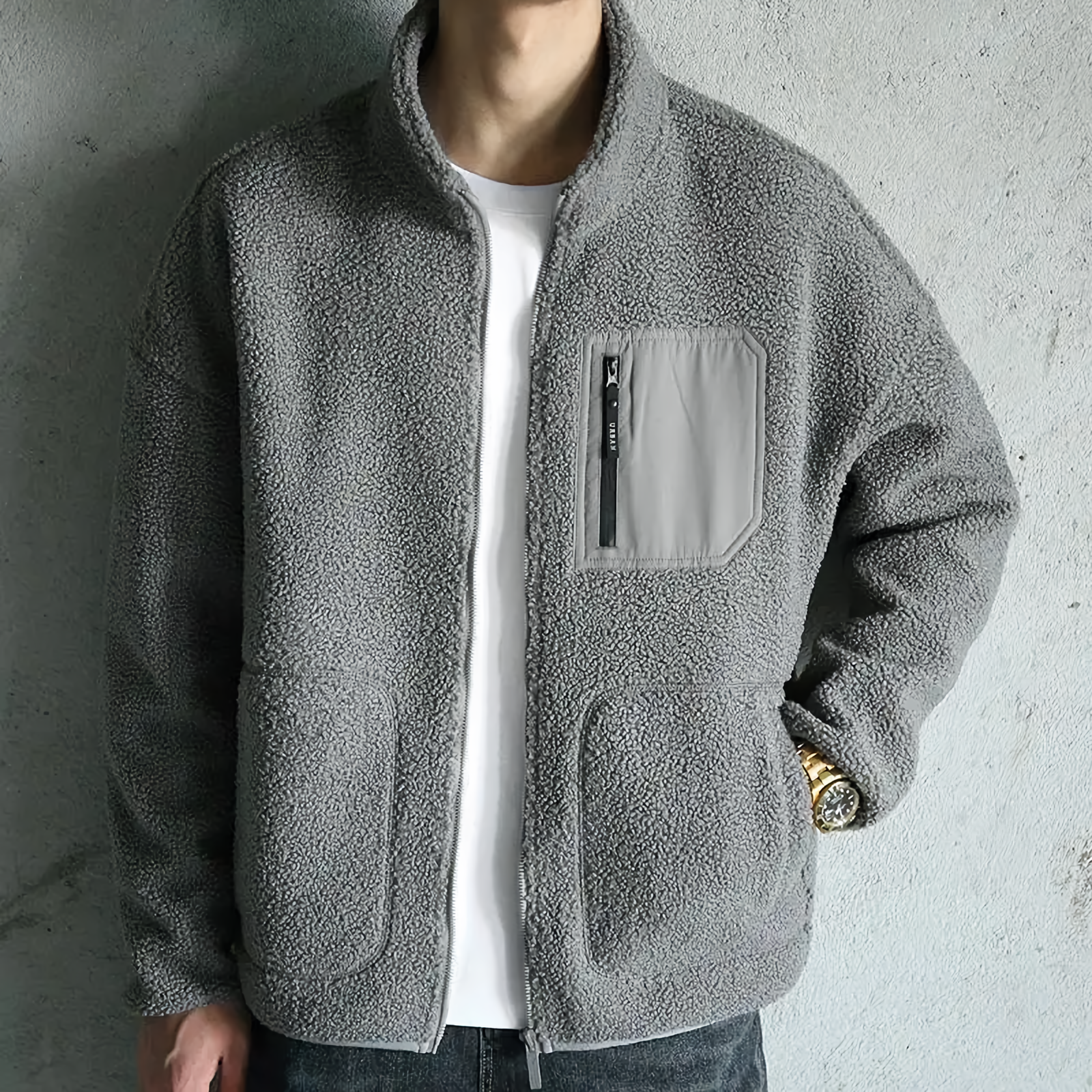 Fleecejack | Zip-Up | Warm | Full Zip Fleece | Herenfleece-Hallo Susanne