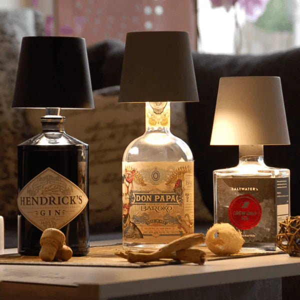 Flessenlamp | Batterij | LED | Draadloze lamp | Tafellamp-Hallo Susanne