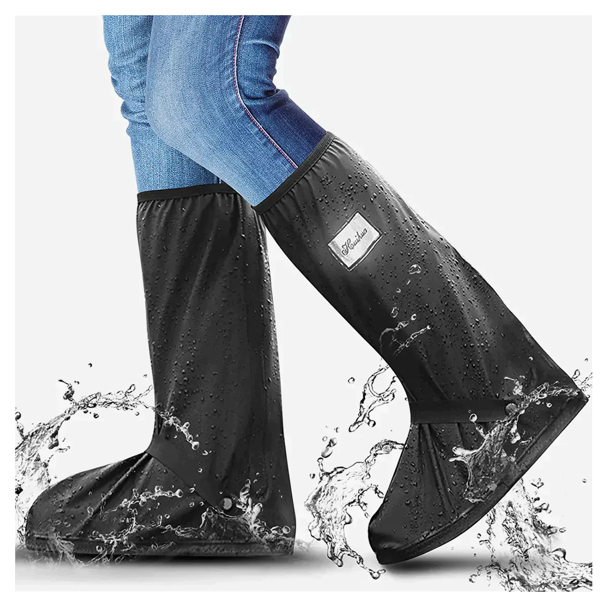 Galoshes Overschoenen - Waterdicht - Zwart - Laarsovertrekken - Regenovertrekken voor schoenen-Hallo Susanne