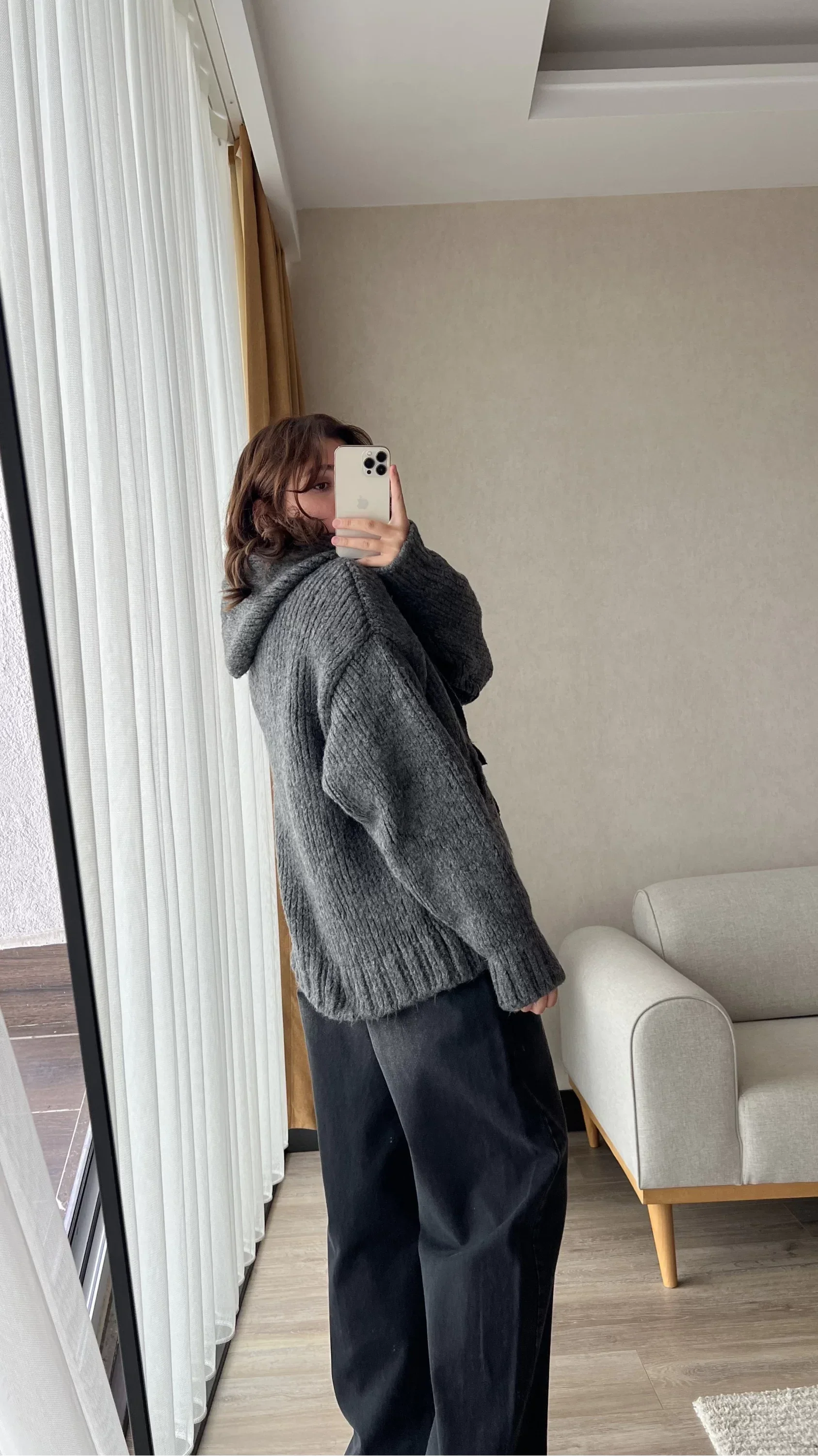 Gebreide Trui - Met capuchon - Pullover - Oversized trui - Damesbreigoed-Hallo Susanne