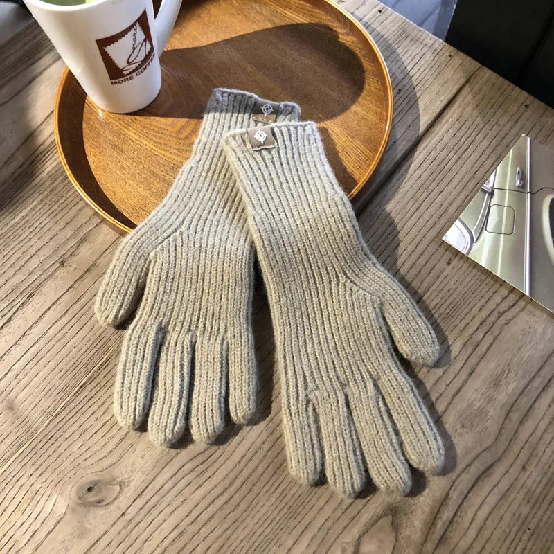 Gebreide handschoenen | Warm | Ribbreisel | Winterhandschoenen | Dameshandschoenen-Hallo Susanne
