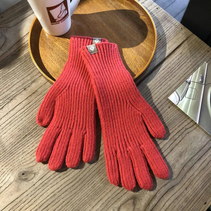 Gebreide handschoenen | Warm | Ribbreisel | Winterhandschoenen | Dameshandschoenen-Hallo Susanne