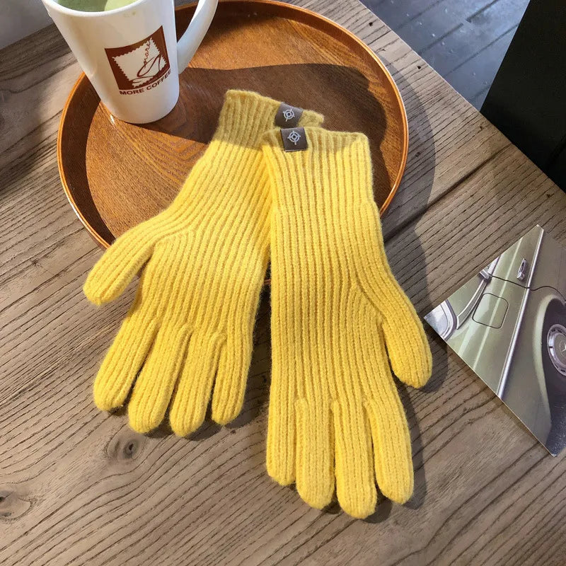 Gebreide handschoenen | Warm | Ribbreisel | Winterhandschoenen | Dameshandschoenen-Hallo Susanne