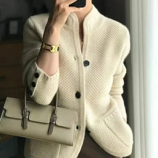 Gebreide trui | Button-Up | Warm | Vestje | Dameskleding-Hallo Susanne