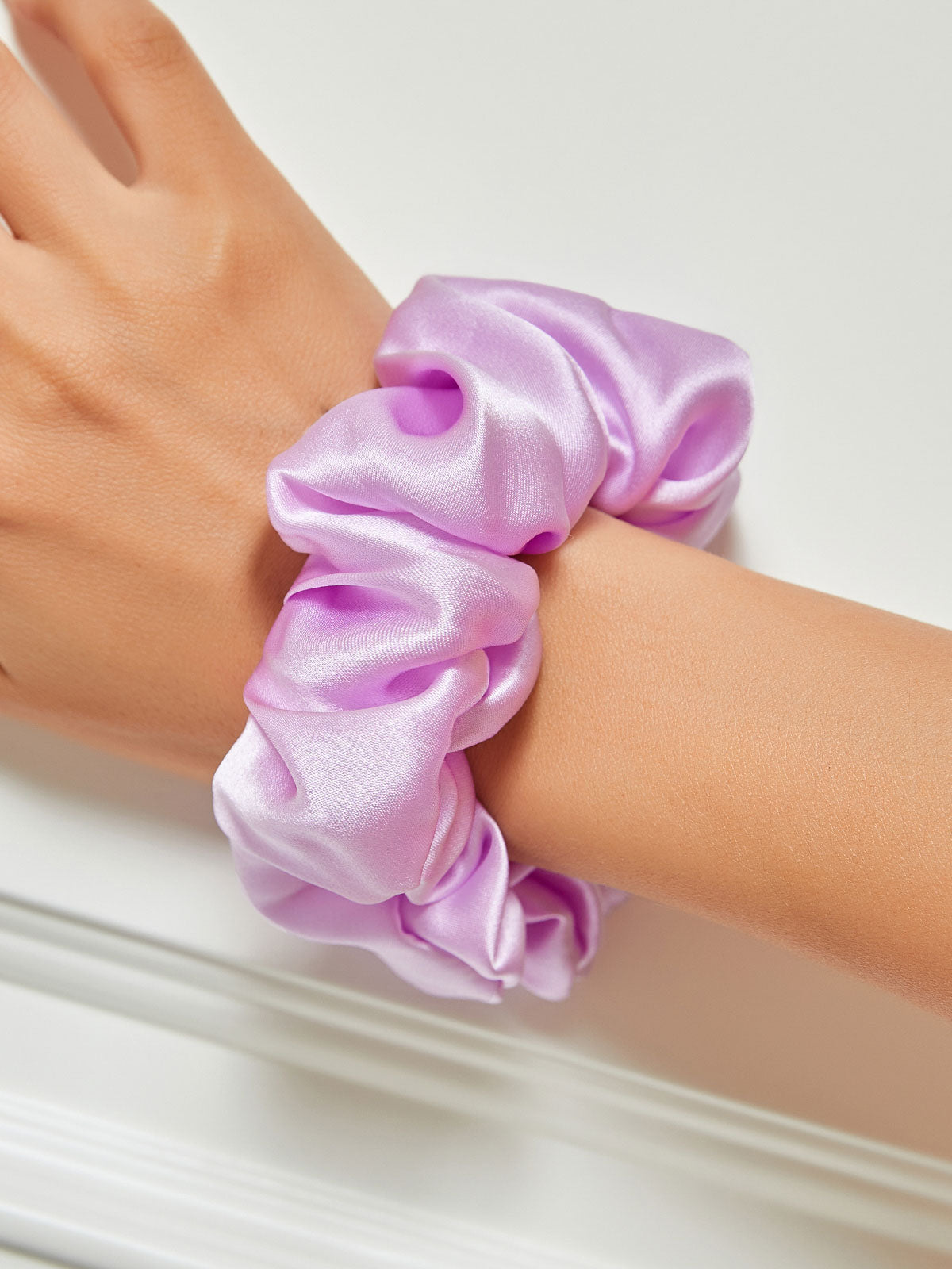 Haar Scrunchie | Groot | Satijn | Zijden Scrunchie | Zijden Haarbanden-Hallo Susanne