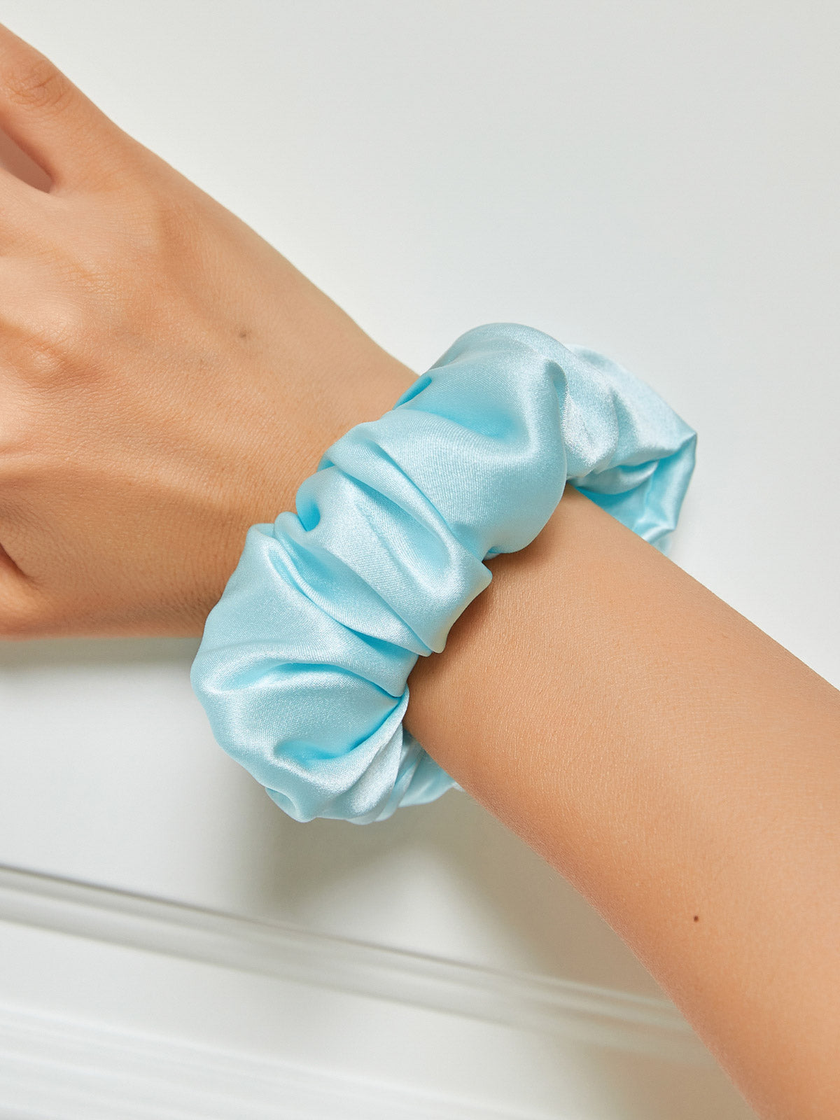 Haar Scrunchie | Groot | Satijn | Zijden Scrunchie | Zijden Haarbanden-Hallo Susanne