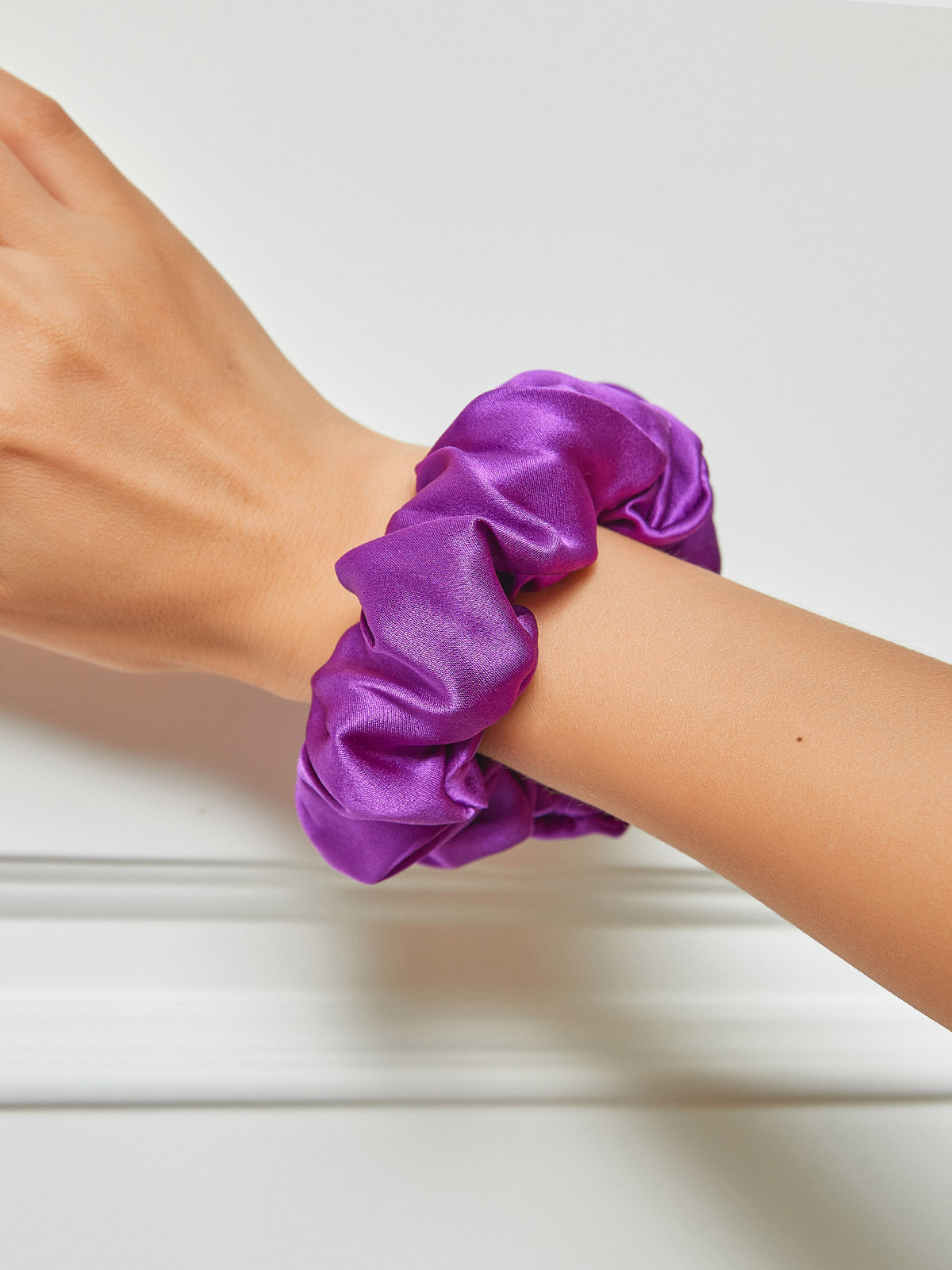 Haar Scrunchie | Groot | Satijn | Zijden Scrunchie | Zijden Haarbanden-Hallo Susanne