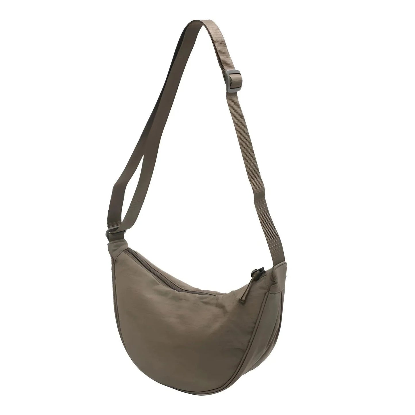 Halve Maan Tas - Ritssluiting - Crossbody Tas - Heuptas-Hallo Susanne