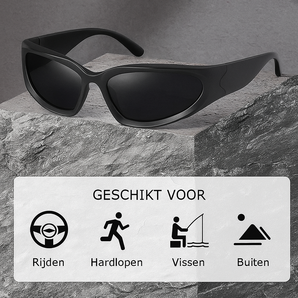Hardloopbril - Sport - UV-bescherming - Fietsbril - Unisex Zonnebril-Hallo Susanne