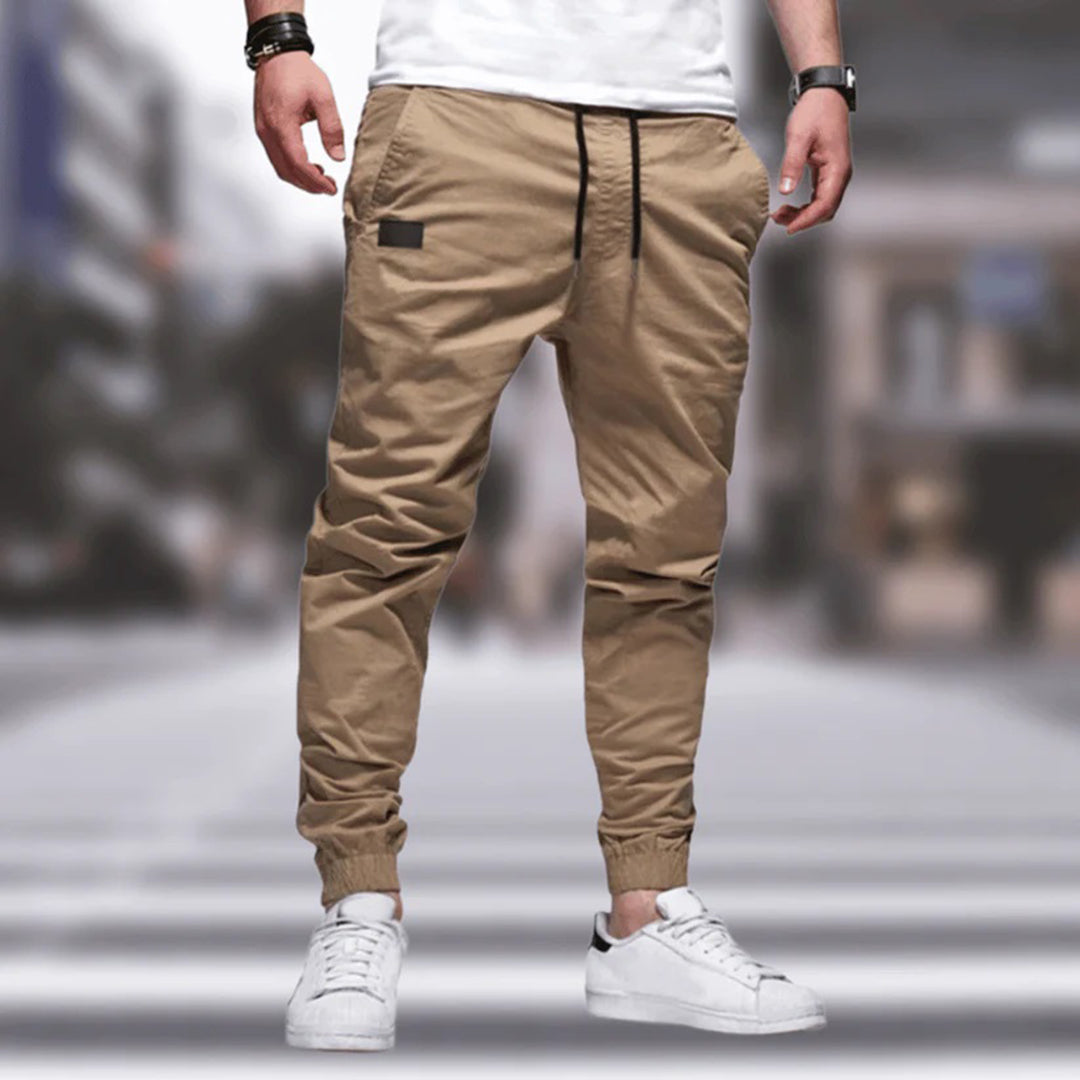 Heren Joggers | Koord | Vrije Tijd | Cargo Broek | Heren Broek-Hallo Susanne