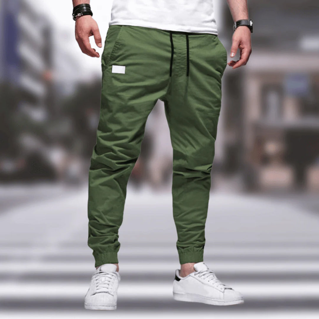 Heren Joggers | Koord | Vrije Tijd | Cargo Broek | Heren Broek-Hallo Susanne
