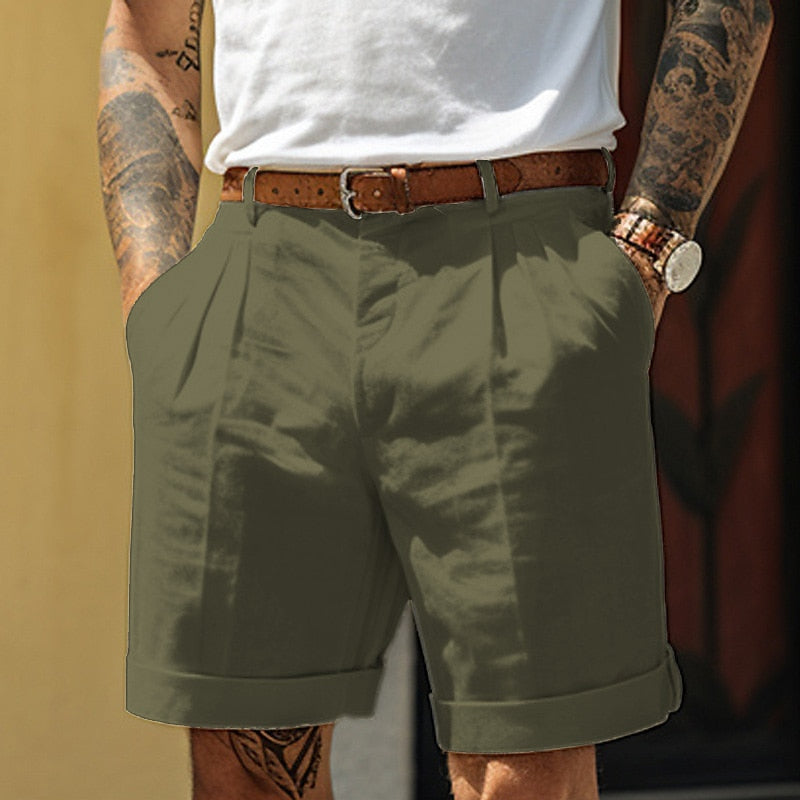 Heren Shorts Linnen | Katoen | Zomer | Linnen Shorts | Heren Shorts-Hallo Susanne