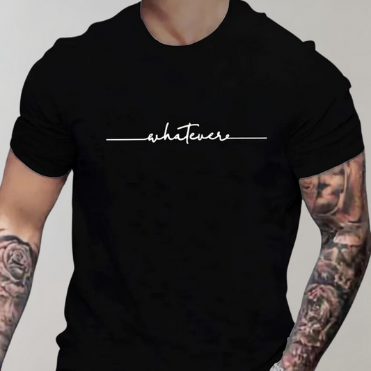 Heren T-shirt - Korte Mouw - Regular Fit - T-shirt met Crew Hals - Herenkleding-Hallo Susanne