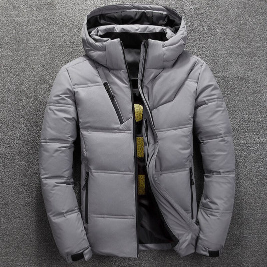 Heren Winterjas | Capuchon | Zip-Up | Gewatteerde Jas | Pufferjas-Hallo Susanne