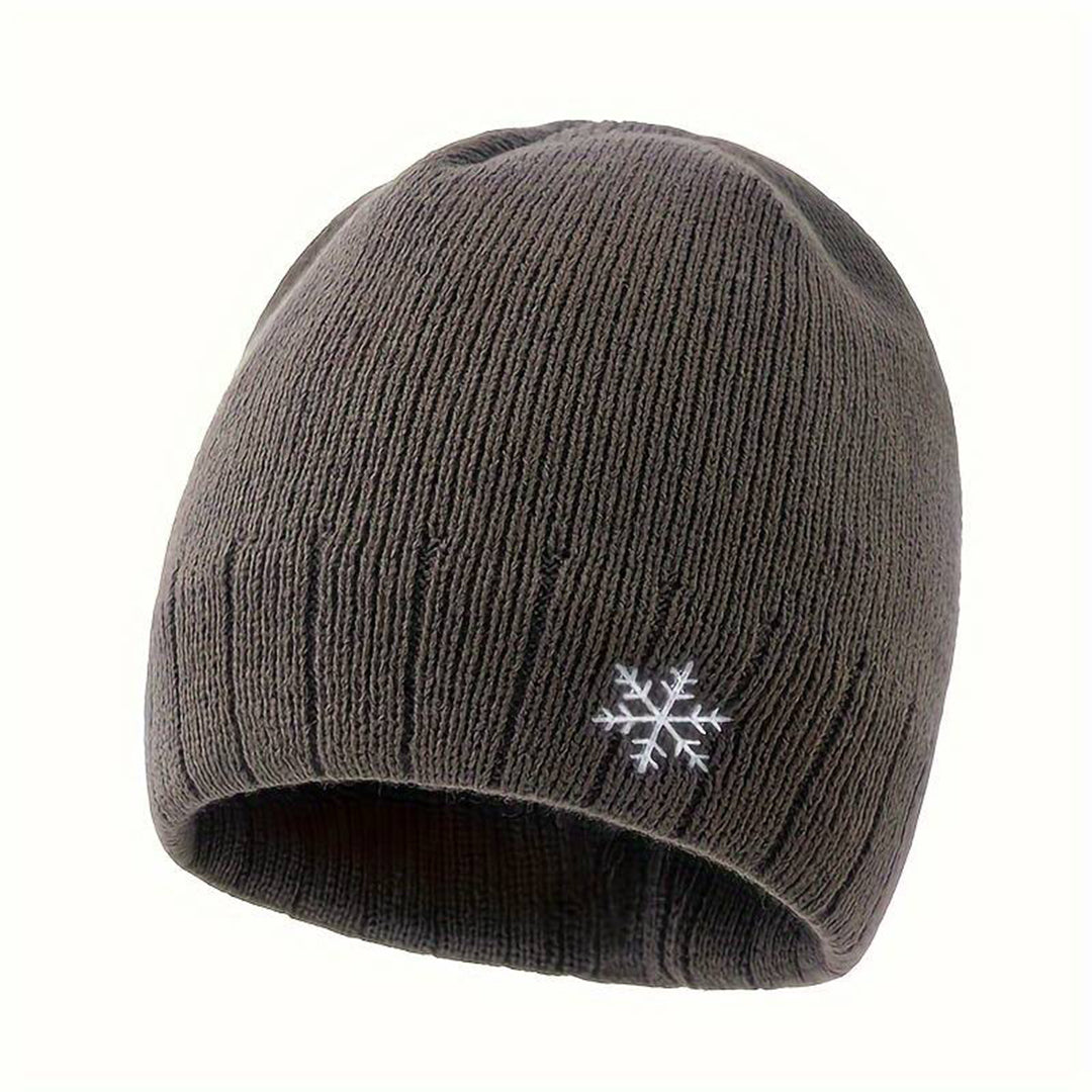 Heren muts - Warm - Met fleece gevoerd - Gebreide muts - Wintermuts-Hallo Susanne