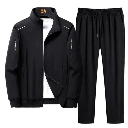 Heren trainingspak - Zip-Up - Koord - Joggingpak - Tweedelige herenset-Hallo Susanne