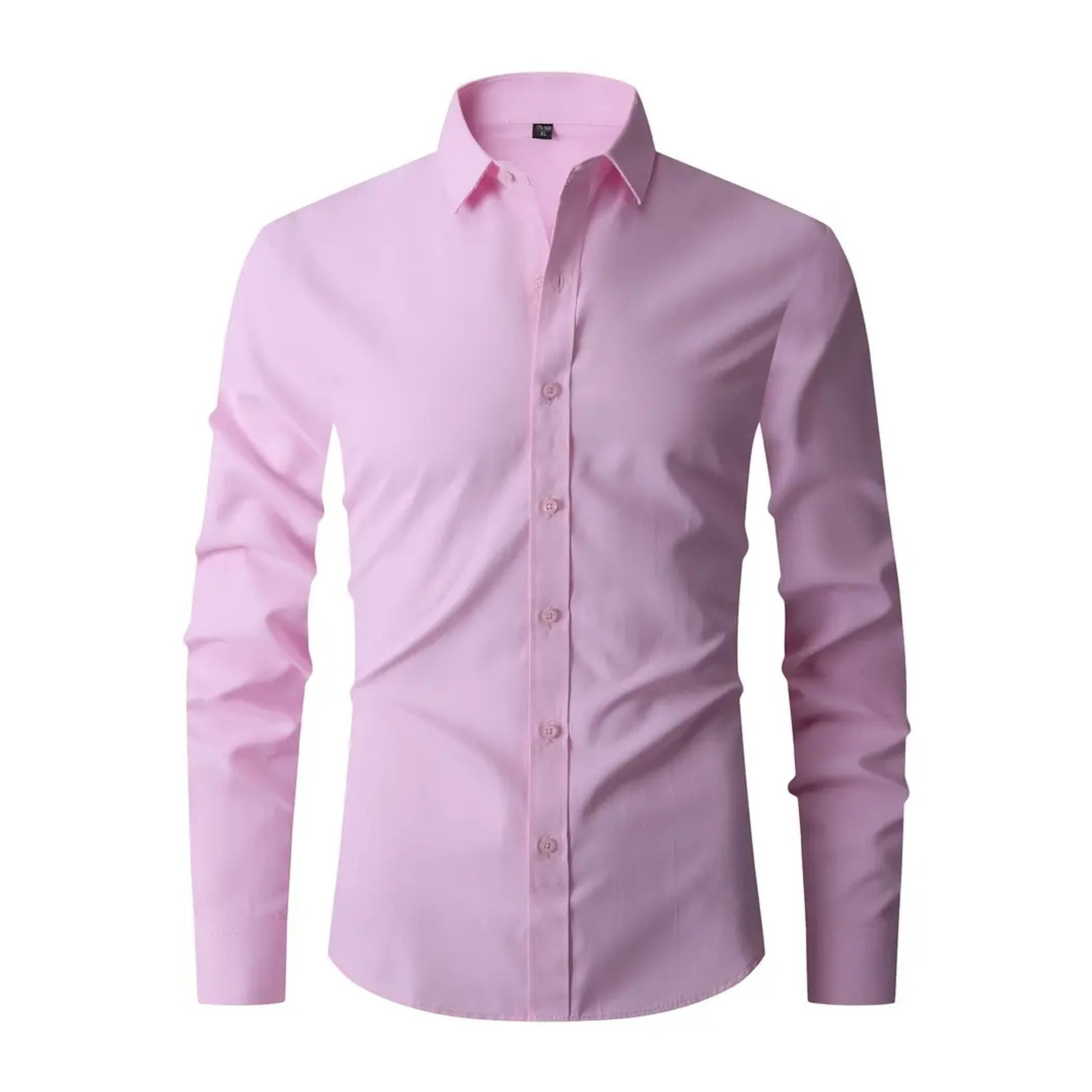 Herenoverhemd strijkvrij - kreukvrij - Slim Fit - overhemd - overhemd met knoopsluiting-Hallo Susanne