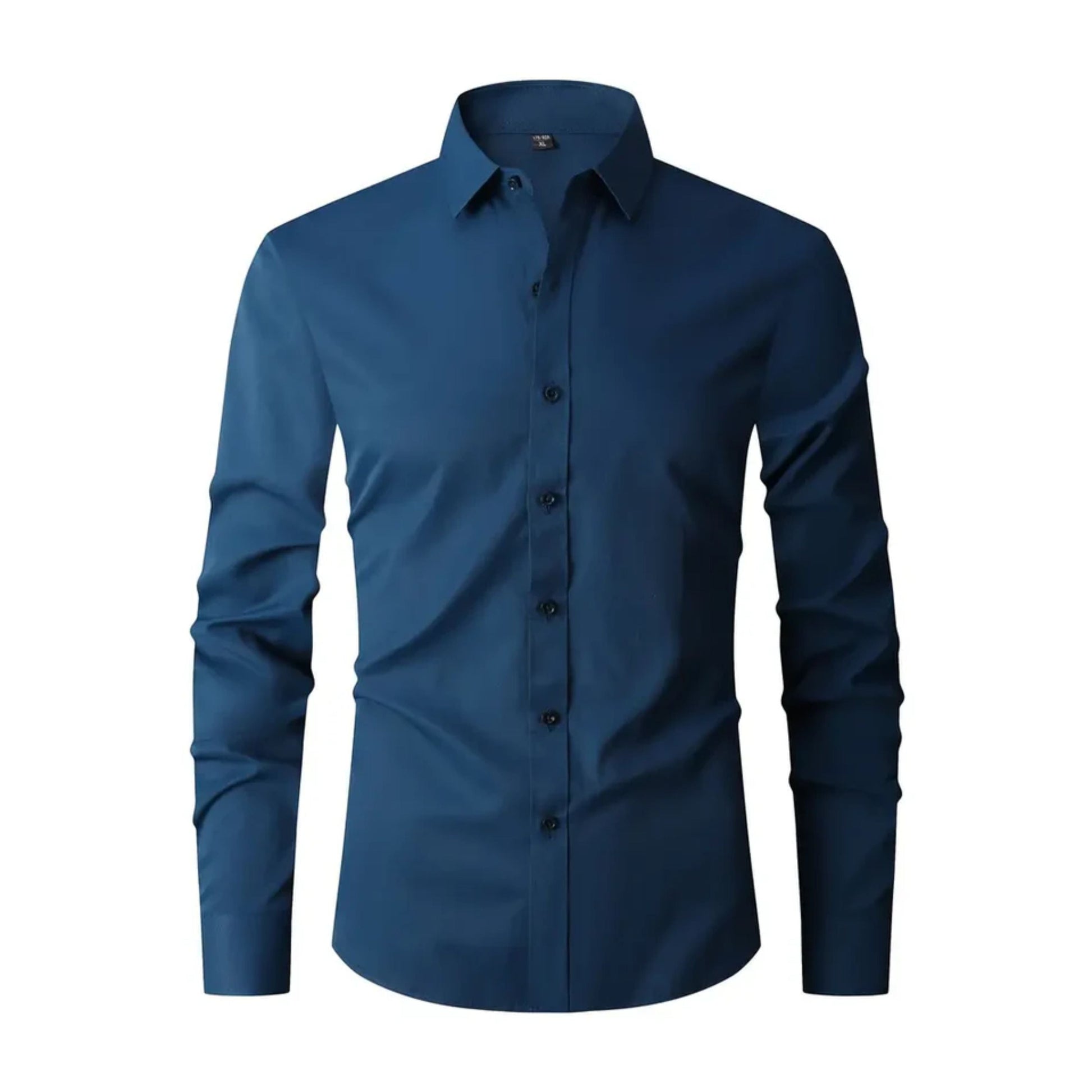 Herenoverhemd strijkvrij - kreukvrij - Slim Fit - overhemd - overhemd met knoopsluiting-Hallo Susanne