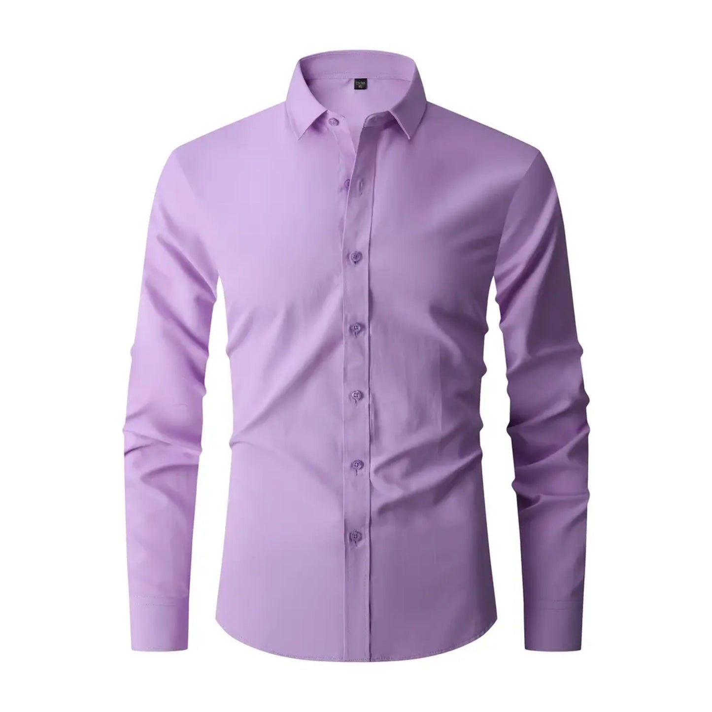 Herenoverhemd strijkvrij - kreukvrij - Slim Fit - overhemd - overhemd met knoopsluiting-Hallo Susanne