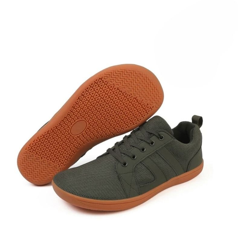 Herensneakers - Comfortabele platte herensneakers met vetersluiting-Hallo Susanne
