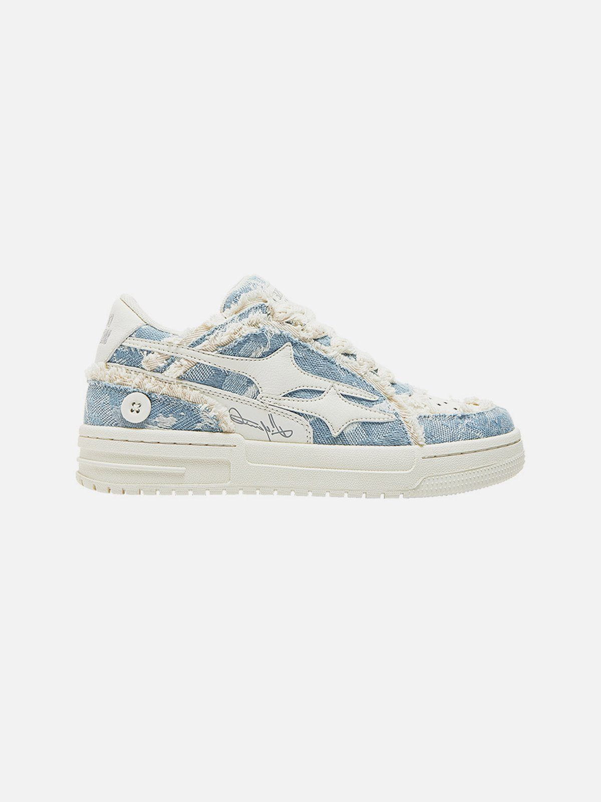 Herensneakers - Slip-On - Ster - Platform Sneakers - Herenschoenen-Hallo Susanne