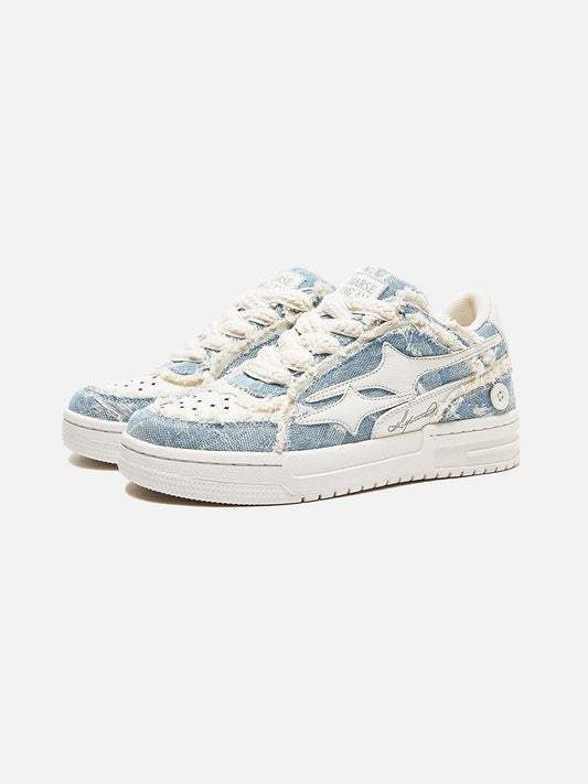 Herensneakers - Slip-On - Ster - Platform Sneakers - Herenschoenen-Hallo Susanne