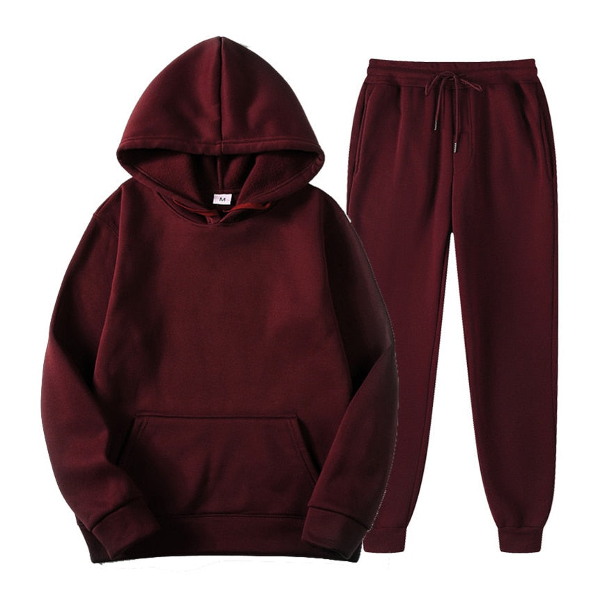 Hoodie en joggerset | Pullover | Koord | Sweat Sets | Joggersets voor dames-Hallo Susanne