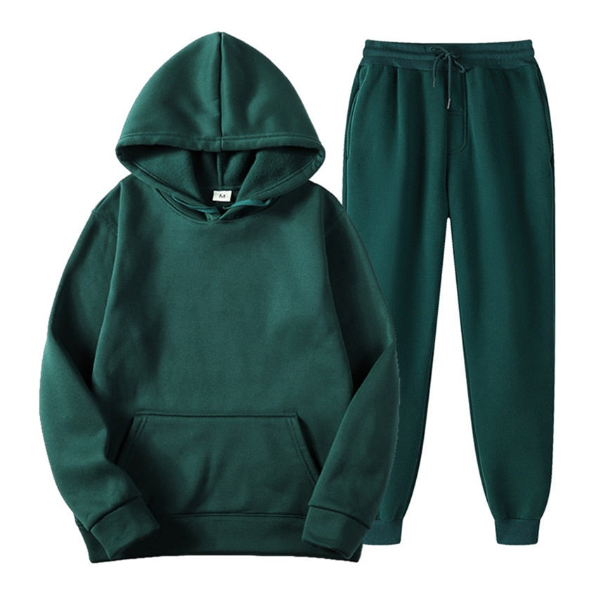 Hoodie en joggerset | Pullover | Koord | Sweat Sets | Joggersets voor dames-Hallo Susanne