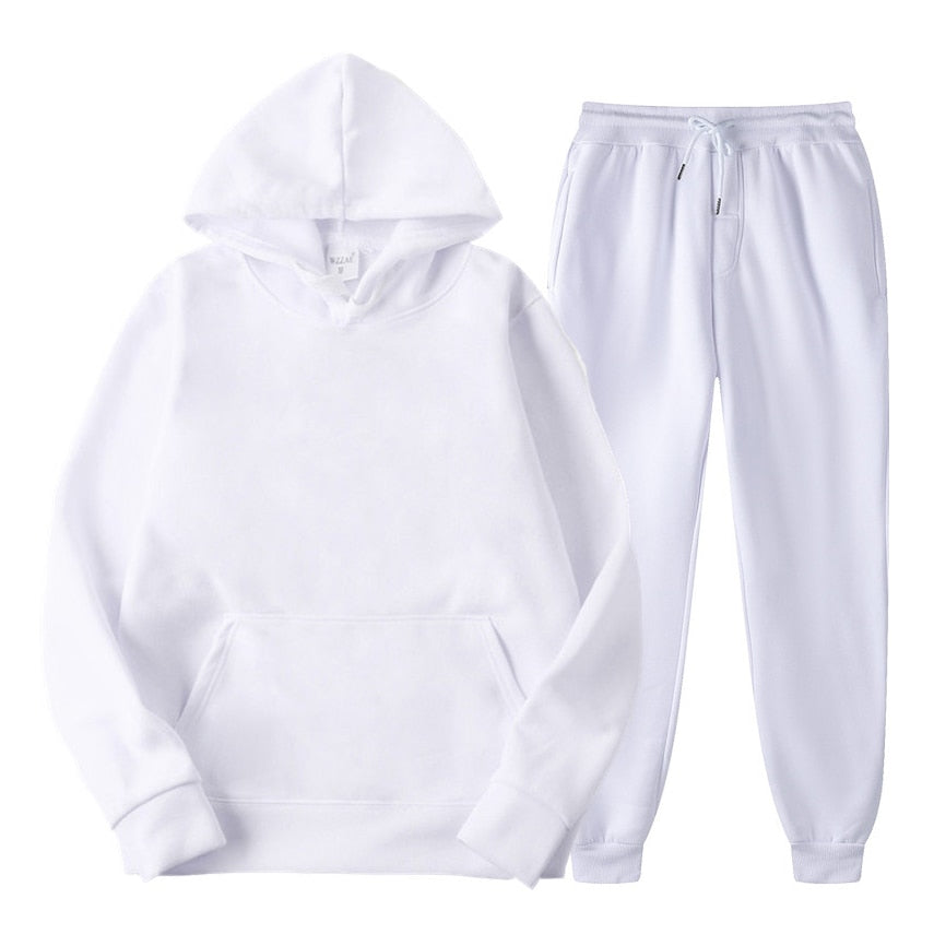 Hoodie en joggerset | Pullover | Koord | Sweat Sets | Joggersets voor dames-Hallo Susanne