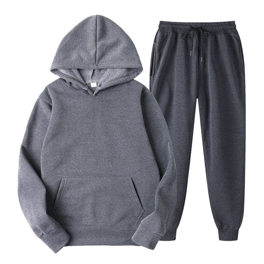 Hoodie en joggerset | Pullover | Koord | Sweat Sets | Joggersets voor dames-Hallo Susanne