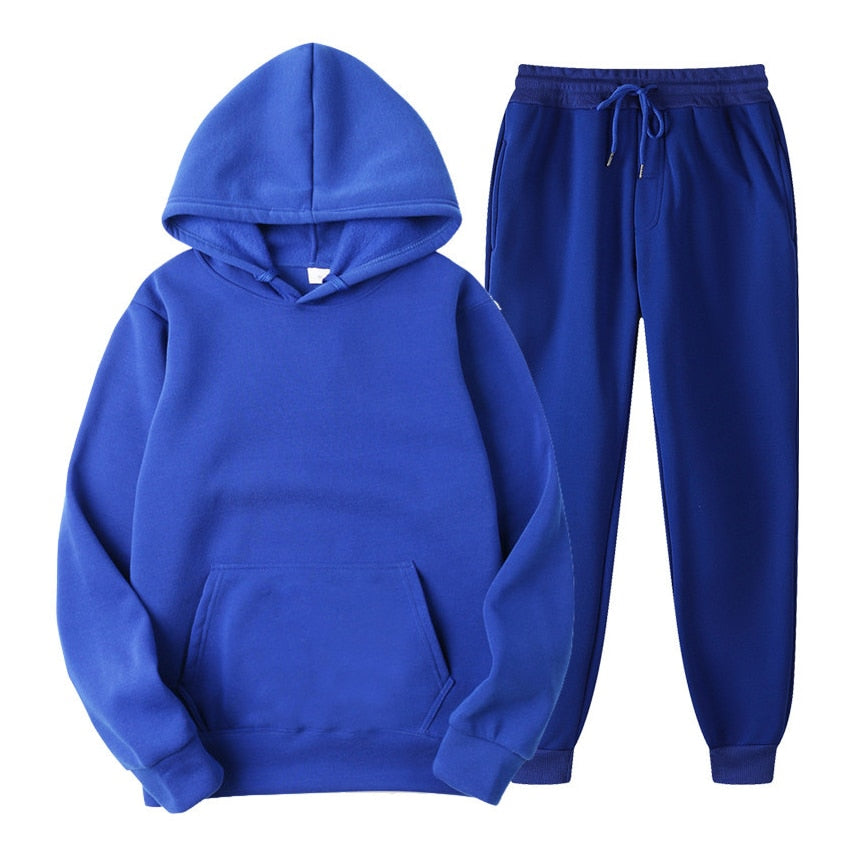 Hoodie en joggerset | Pullover | Koord | Sweat Sets | Joggersets voor dames-Hallo Susanne