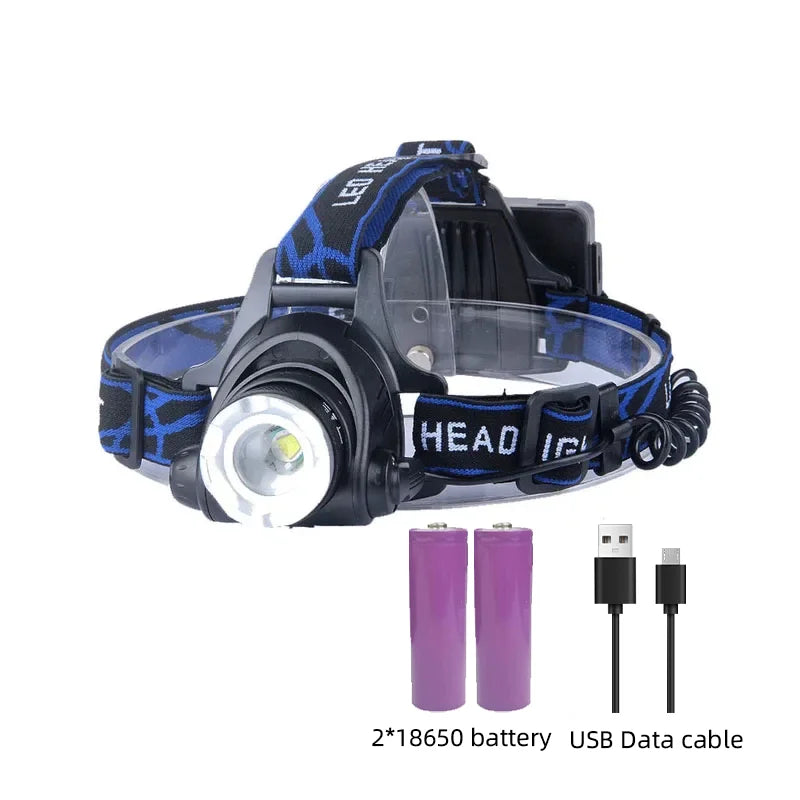 Hoofdlamp | Zoombare | LED | Wandelende Hoofdlamp | Lopende Hoofdlamp-Hallo Susanne