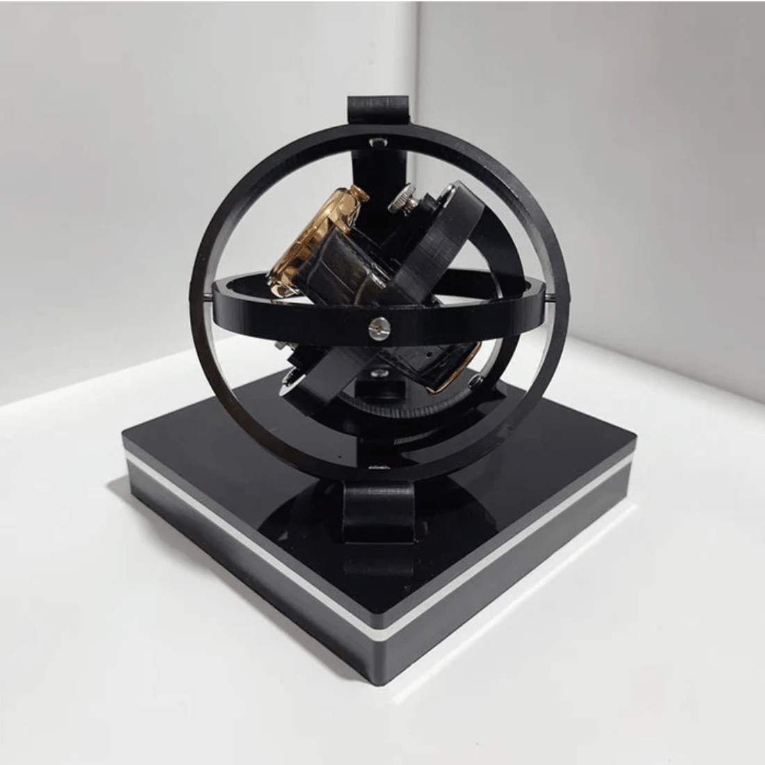 Horlogeoproller - Roterende zwarte automatische polshorlogeoproller-Hallo Susanne