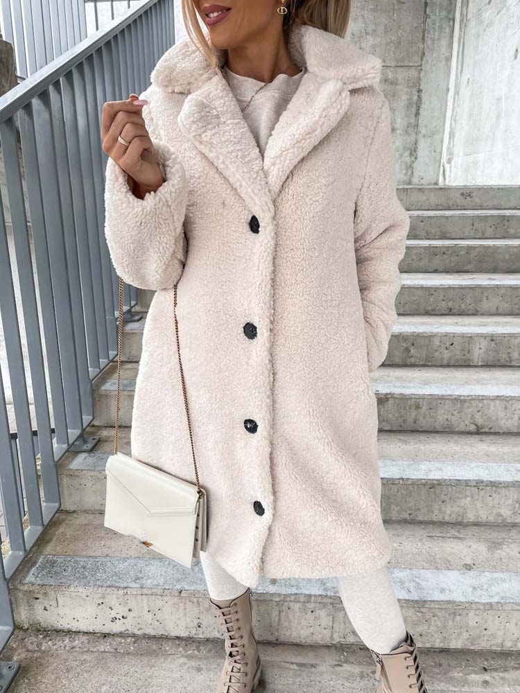 Jennifer Teddy Coat | Warme lange teddy jas is de top trend in 2024-Hallo Susanne