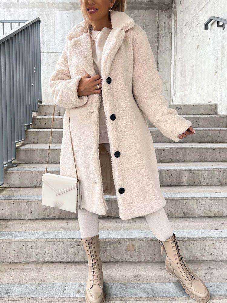 Jennifer Teddy Coat | Warme lange teddy jas is de top trend in 2024-Hallo Susanne