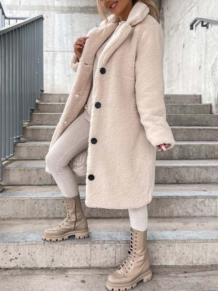 Jennifer Teddy Coat | Warme lange teddy jas is de top trend in 2024-Hallo Susanne