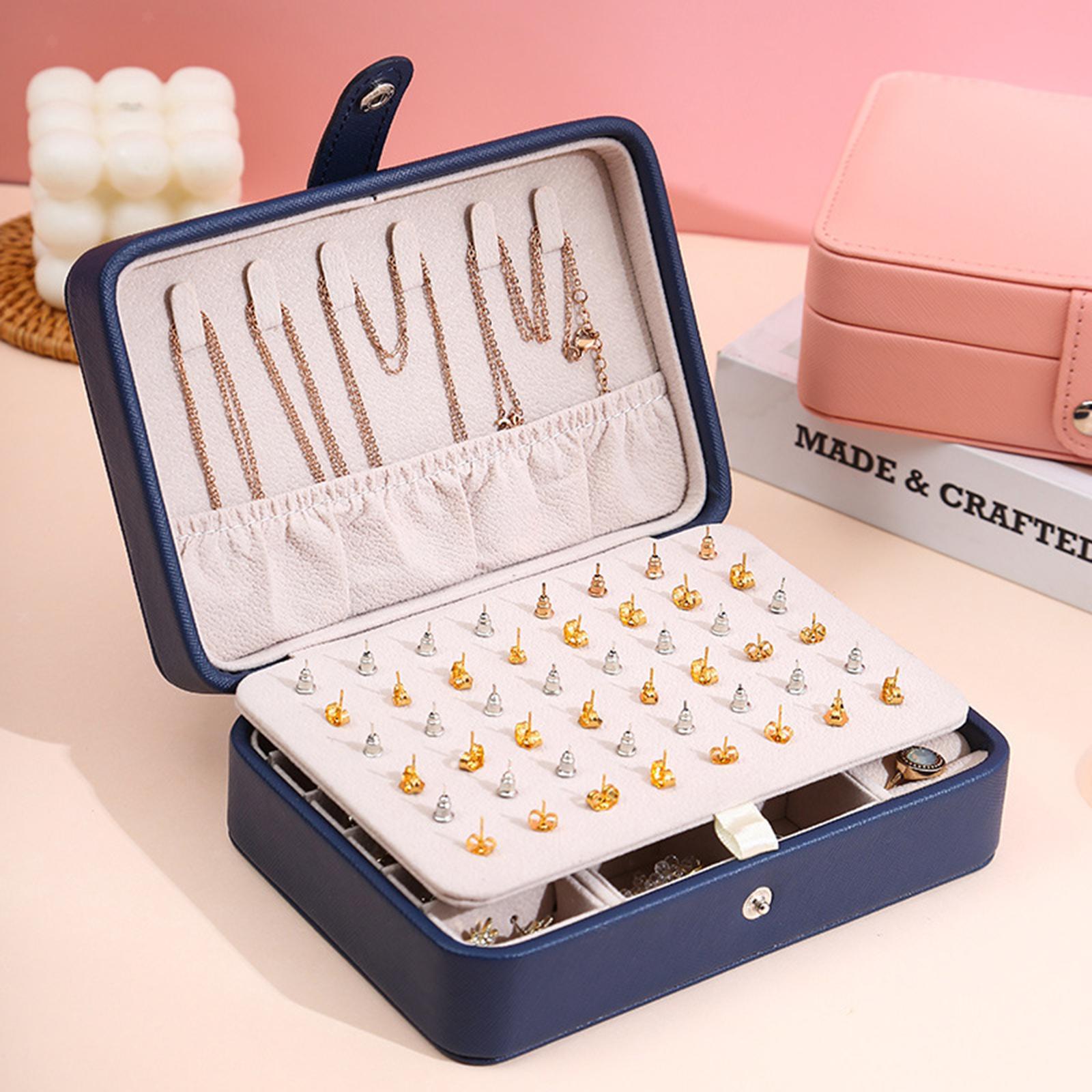 Jewelry Box - Multi Compartment - Leatherette - Jewelry Organizer - Jewelry Case-Hallo Susanne