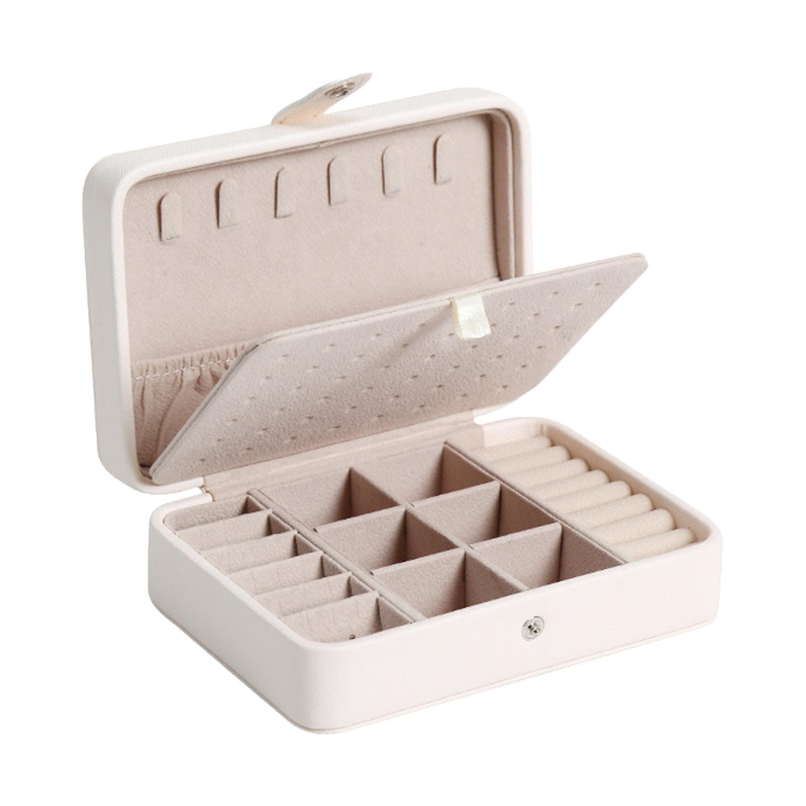 Jewelry Box - Multi Compartment - Leatherette - Jewelry Organizer - Jewelry Case-Hallo Susanne