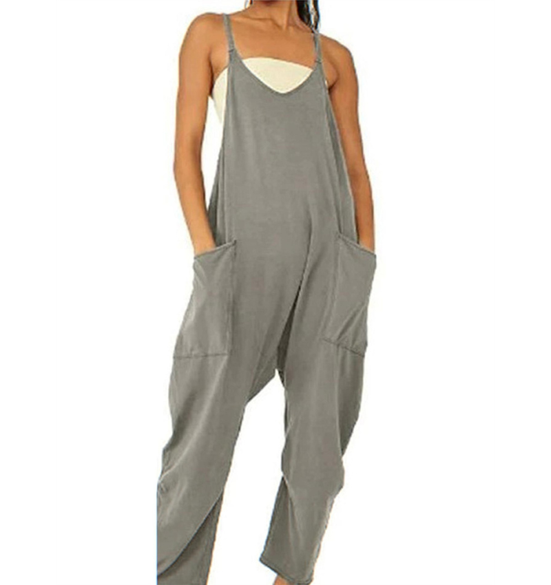 Jumpsuit voor dames | Mouwloos | Los model | Casual Jumpsuit | Colbert Vrouwen-Hallo Susanne