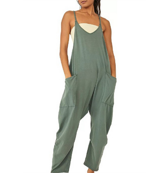 Jumpsuit voor dames | Mouwloos | Los model | Casual Jumpsuit | Colbert Vrouwen-Hallo Susanne