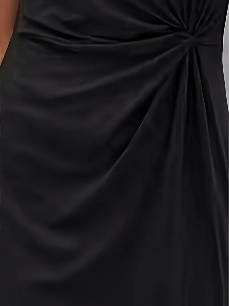 Jurk | Korte Mouw | Knielengte | Elegante Jurk | Midi Jurk-Hallo Susanne