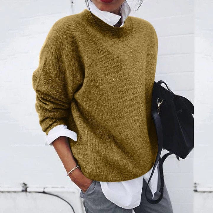 Kasjmier Trui | Ronde Hals | Oversized | Trui | Knitwear Dames-Hallo Susanne